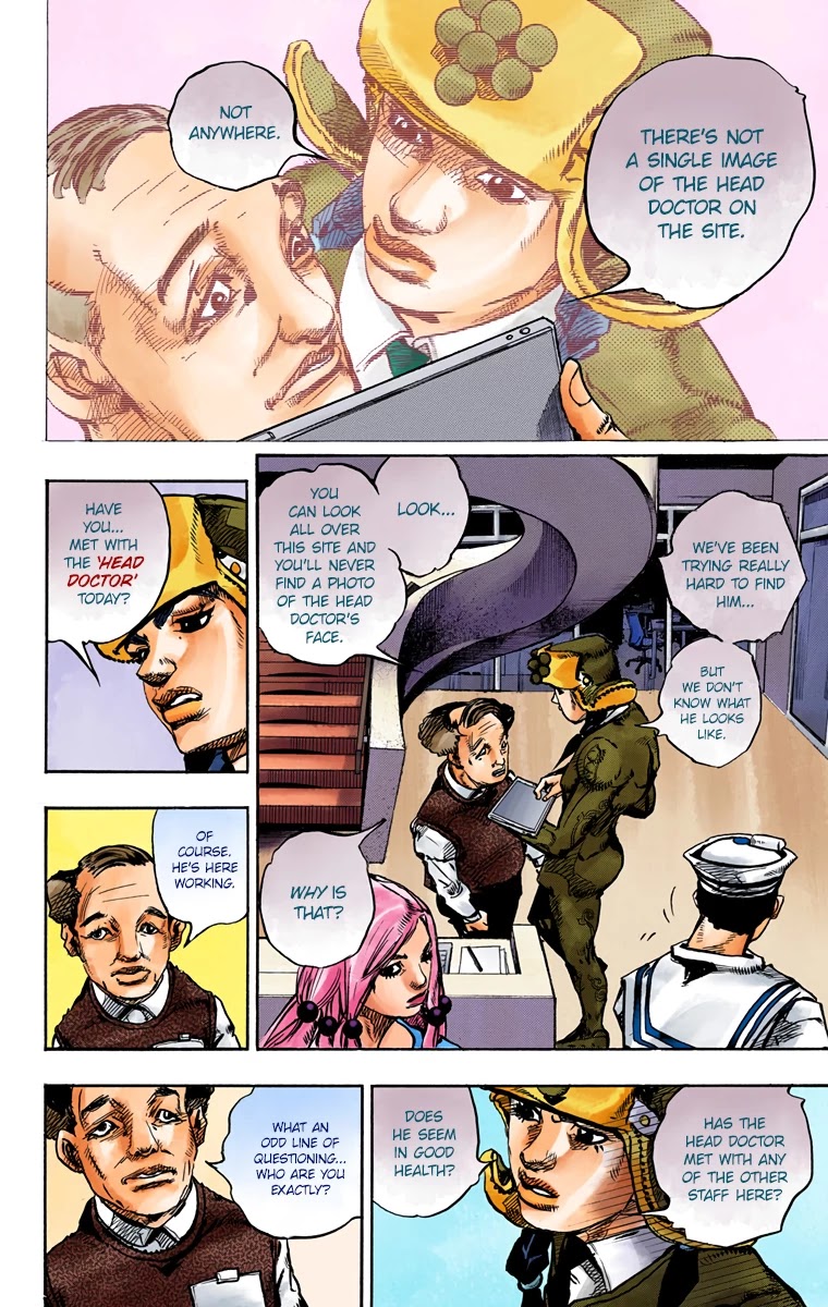 JoJo's Bizarre Adventure Part 8 - JoJolion (Official Colored) Chapter 84 page 9 - Chapter 84: The Wonder of You (The Miracle of Your Love), Part 1
