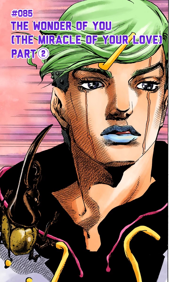 JoJo's Bizarre Adventure Part 8 - JoJolion (Official Colored) Chapter 85 page 1 - Chapter 85: The Wonder of You (The Miracle of Your Love), Part 2