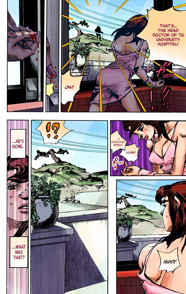 JoJo's Bizarre Adventure Part 8 - JoJolion (Official Colored) Chapter 85 page 14 - Chapter 85: The Wonder of You (The Miracle of Your Love), Part 2
