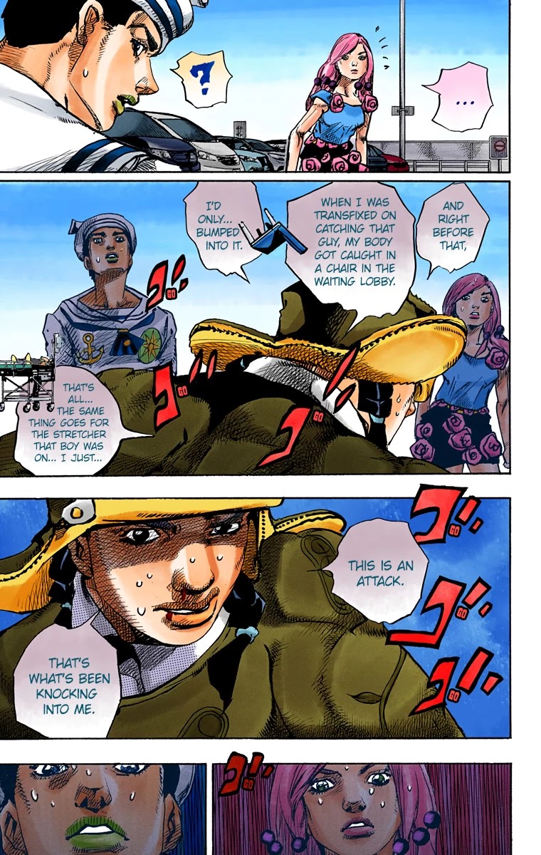 JoJo's Bizarre Adventure Part 8 - JoJolion (Official Colored) Chapter 85 page 37 - Chapter 85: The Wonder of You (The Miracle of Your Love), Part 2