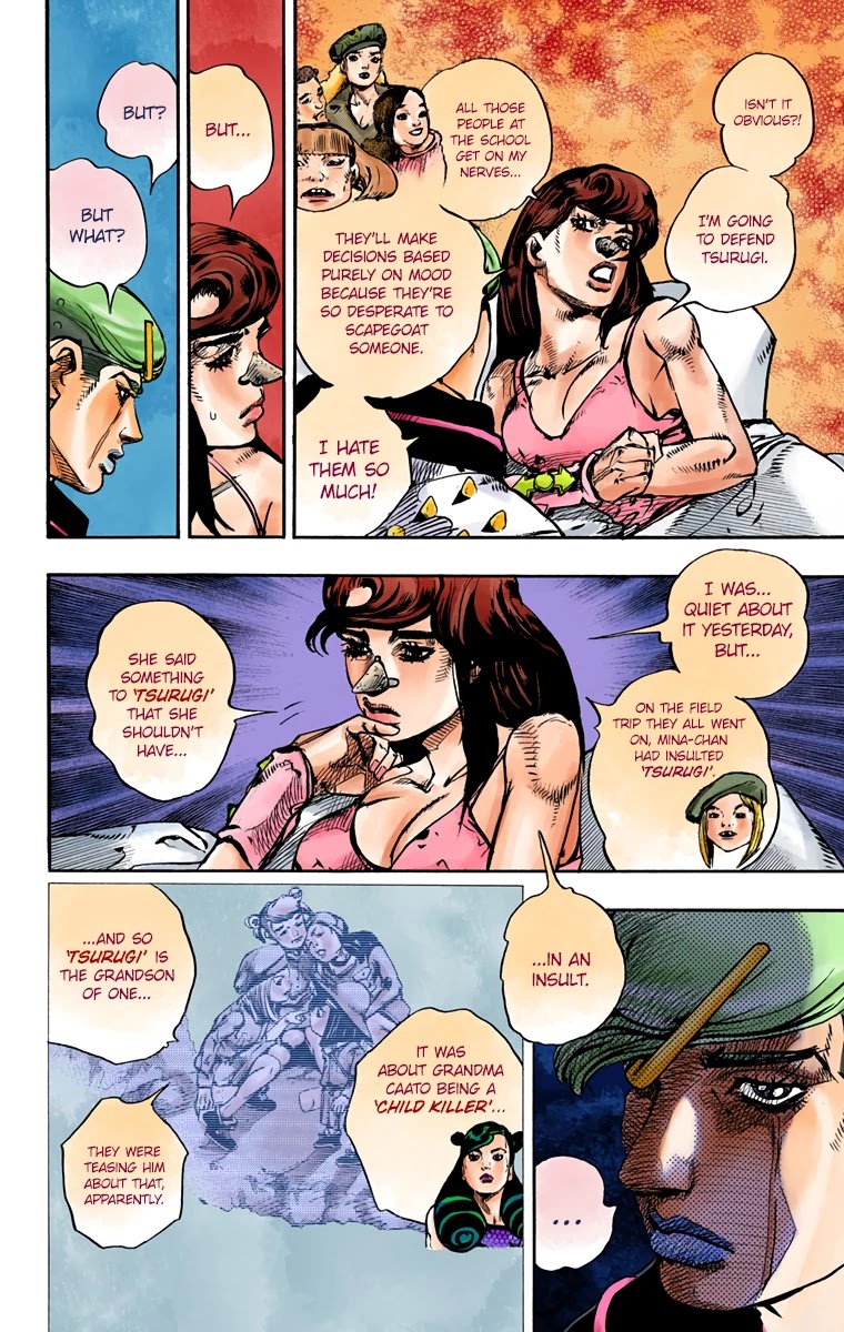 JoJo's Bizarre Adventure Part 8 - JoJolion (Official Colored) Chapter 85 page 7 - Chapter 85: The Wonder of You (The Miracle of Your Love), Part 2