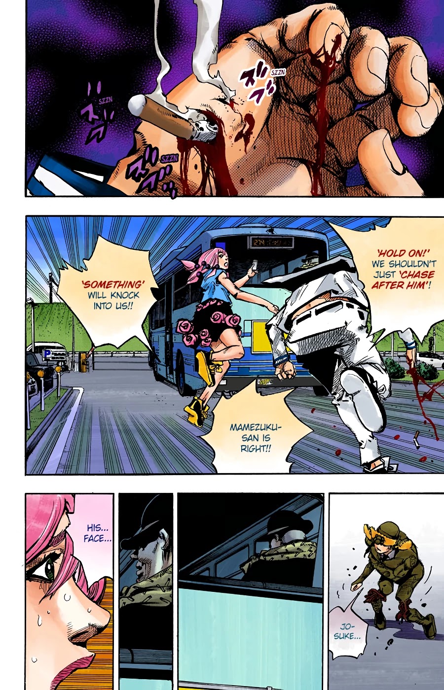 JoJo's Bizarre Adventure Part 8 - JoJolion (Official Colored) Chapter 86 page 12 - Chapter 86: The Wonder of You (The Miracle of Your Love), Part 3