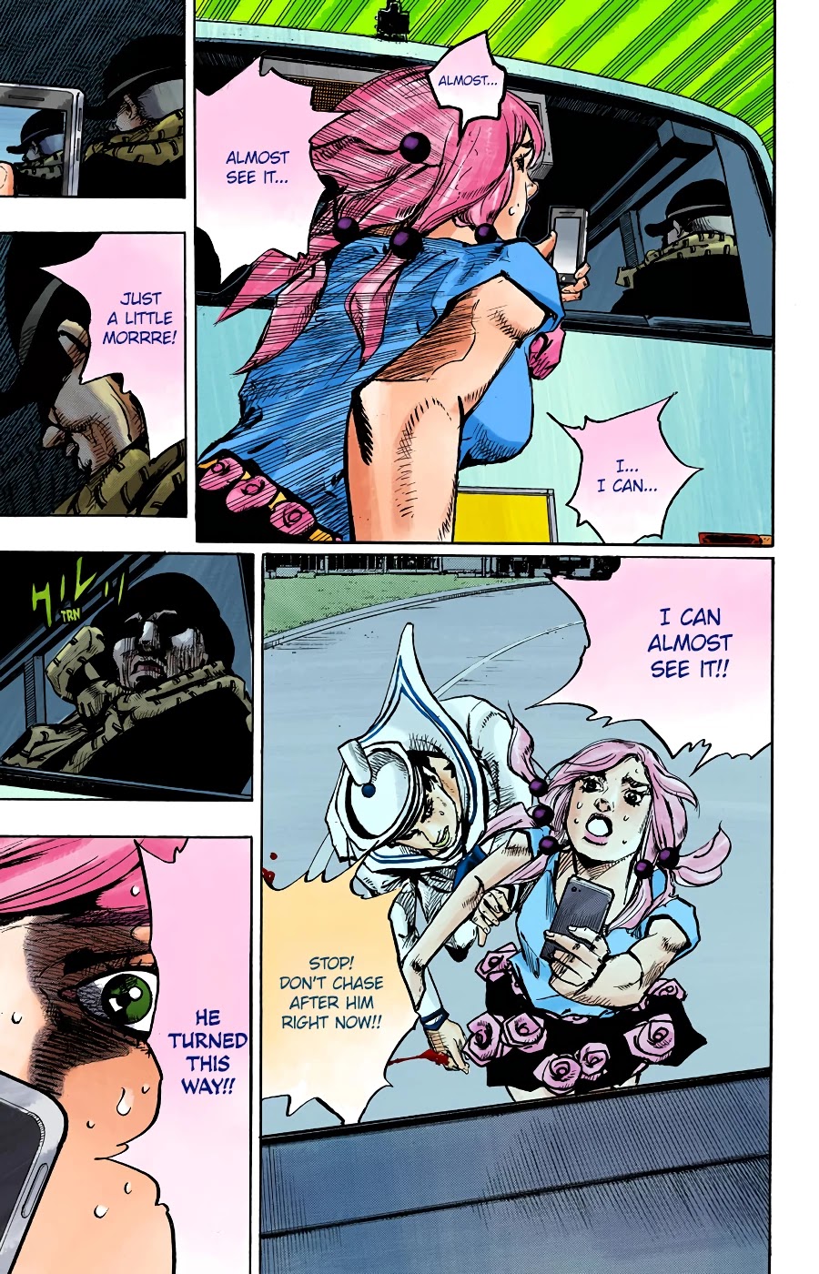 JoJo's Bizarre Adventure Part 8 - JoJolion (Official Colored) Chapter 86 page 13 - Chapter 86: The Wonder of You (The Miracle of Your Love), Part 3