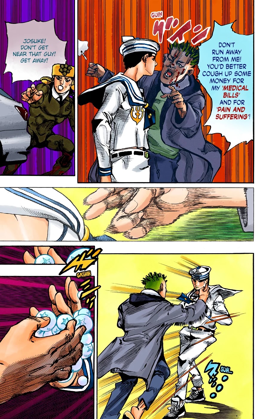 JoJo's Bizarre Adventure Part 8 - JoJolion (Official Colored) Chapter 86 page 22 - Chapter 86: The Wonder of You (The Miracle of Your Love), Part 3