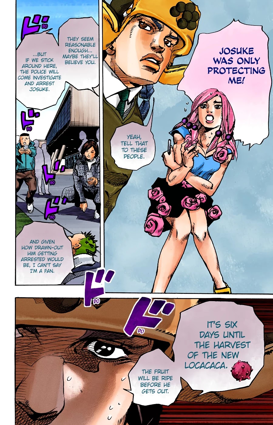 JoJo's Bizarre Adventure Part 8 - JoJolion (Official Colored) Chapter 86 page 27 - Chapter 86: The Wonder of You (The Miracle of Your Love), Part 3