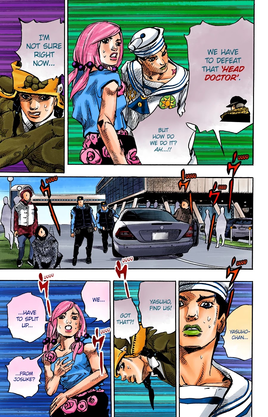 JoJo's Bizarre Adventure Part 8 - JoJolion (Official Colored) Chapter 86 page 28 - Chapter 86: The Wonder of You (The Miracle of Your Love), Part 3