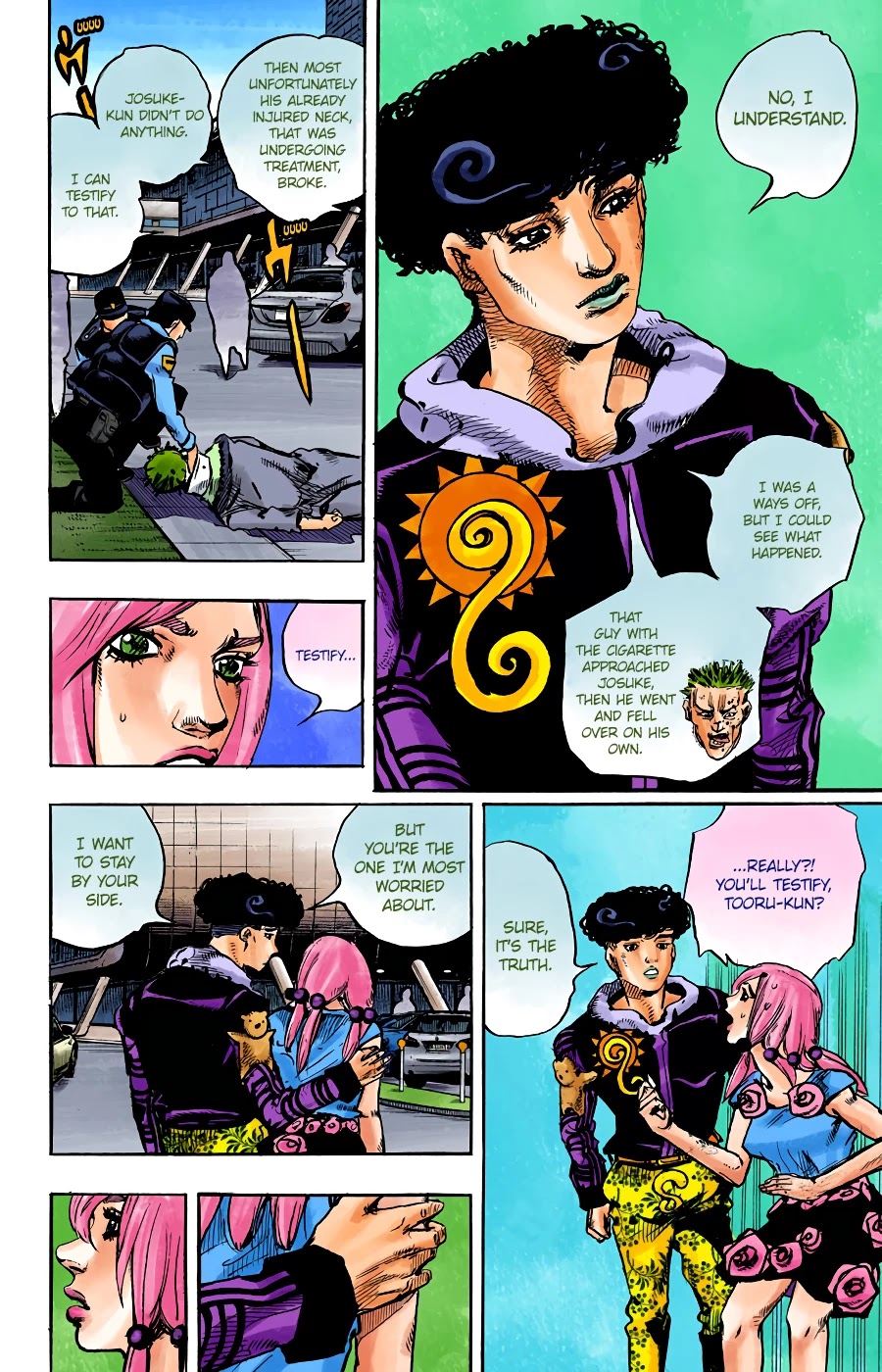 JoJo's Bizarre Adventure Part 8 - JoJolion (Official Colored) Chapter 86 page 30 - Chapter 86: The Wonder of You (The Miracle of Your Love), Part 3