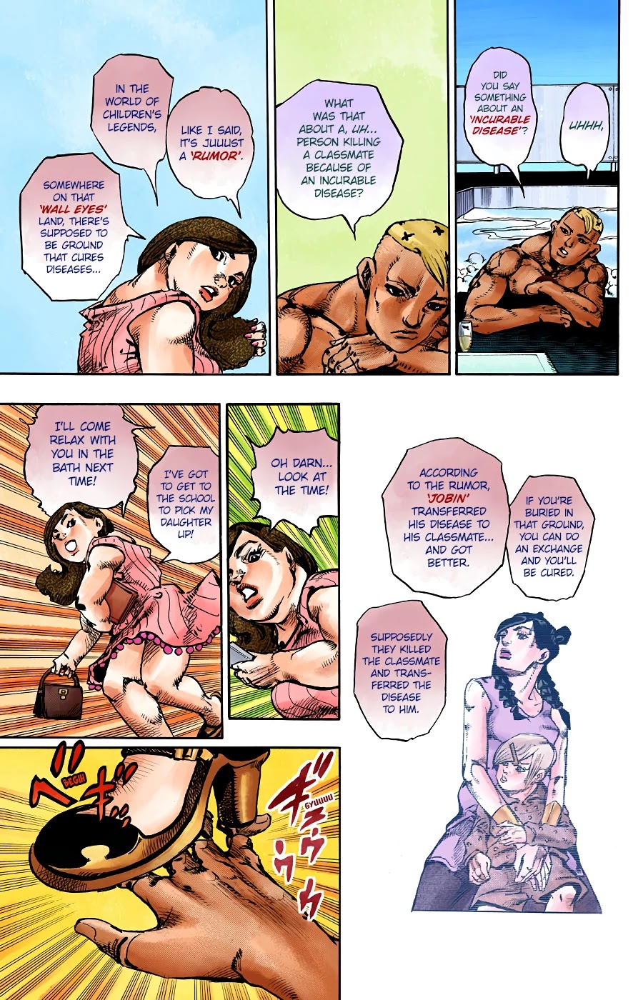 JoJo's Bizarre Adventure Part 8 - JoJolion (Official Colored) Chapter 86 page 39 - Chapter 86: The Wonder of You (The Miracle of Your Love), Part 3