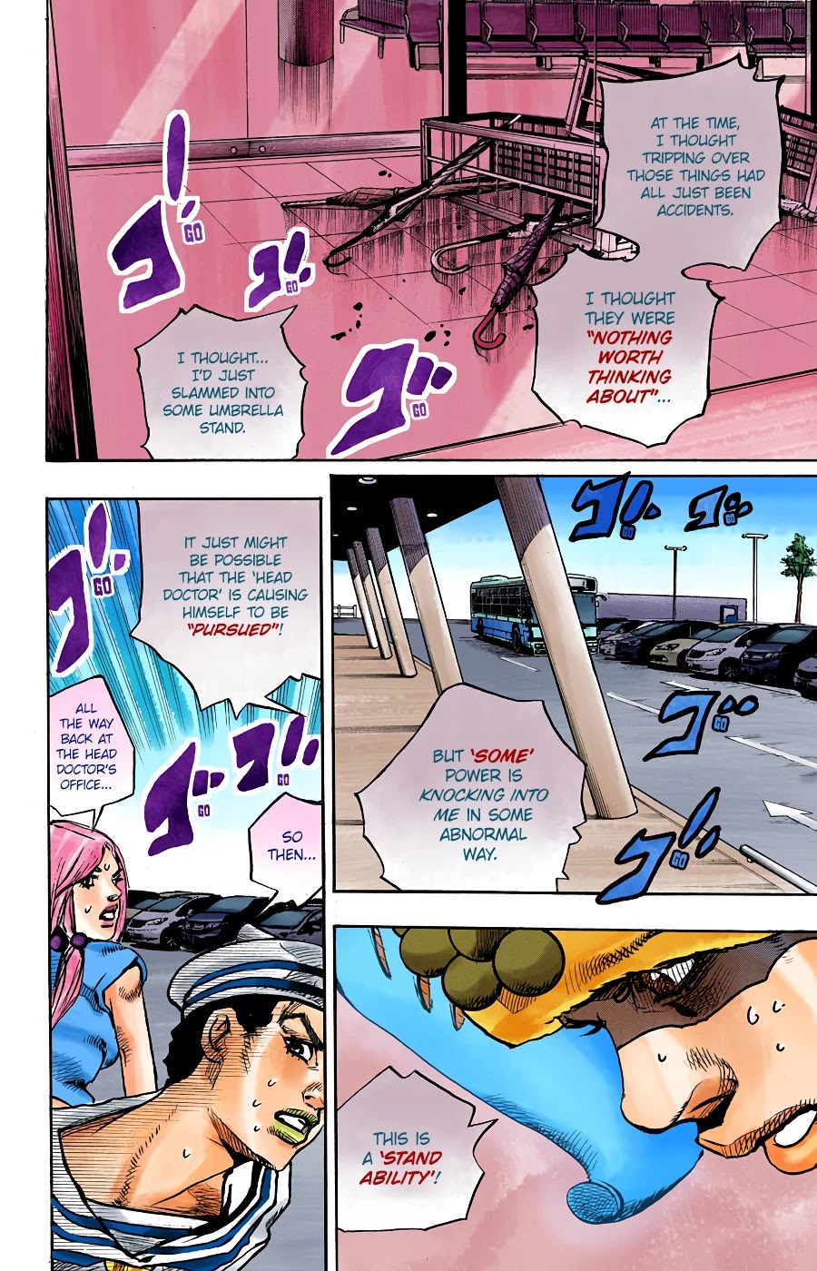 JoJo's Bizarre Adventure Part 8 - JoJolion (Official Colored) Chapter 86 page 4 - Chapter 86: The Wonder of You (The Miracle of Your Love), Part 3