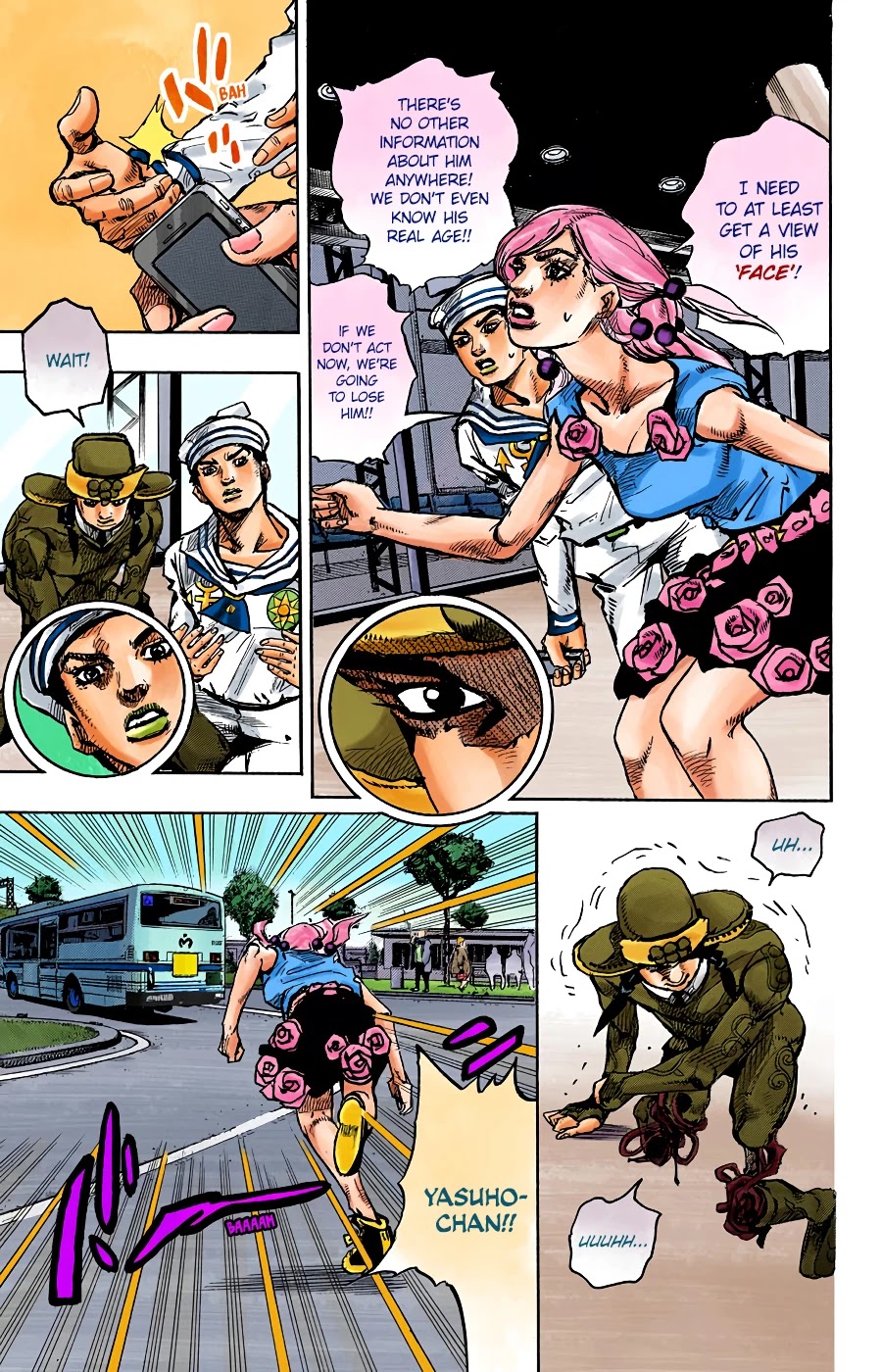 JoJo's Bizarre Adventure Part 8 - JoJolion (Official Colored) Chapter 86 page 8 - Chapter 86: The Wonder of You (The Miracle of Your Love), Part 3