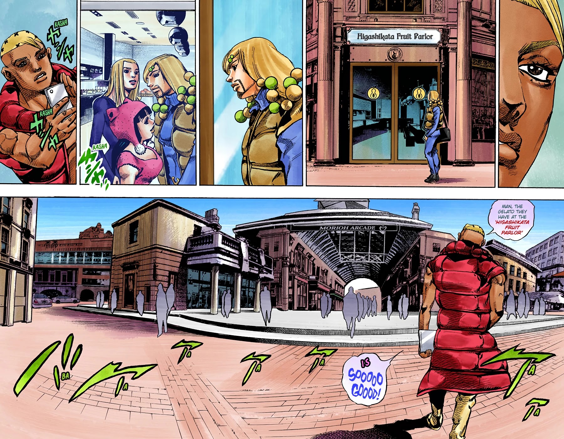 JoJo's Bizarre Adventure Part 8 - JoJolion (Official Colored) Chapter 87 page 10 - Chapter 87: The Wonder of You (The Miracle of Your Love), Part 4