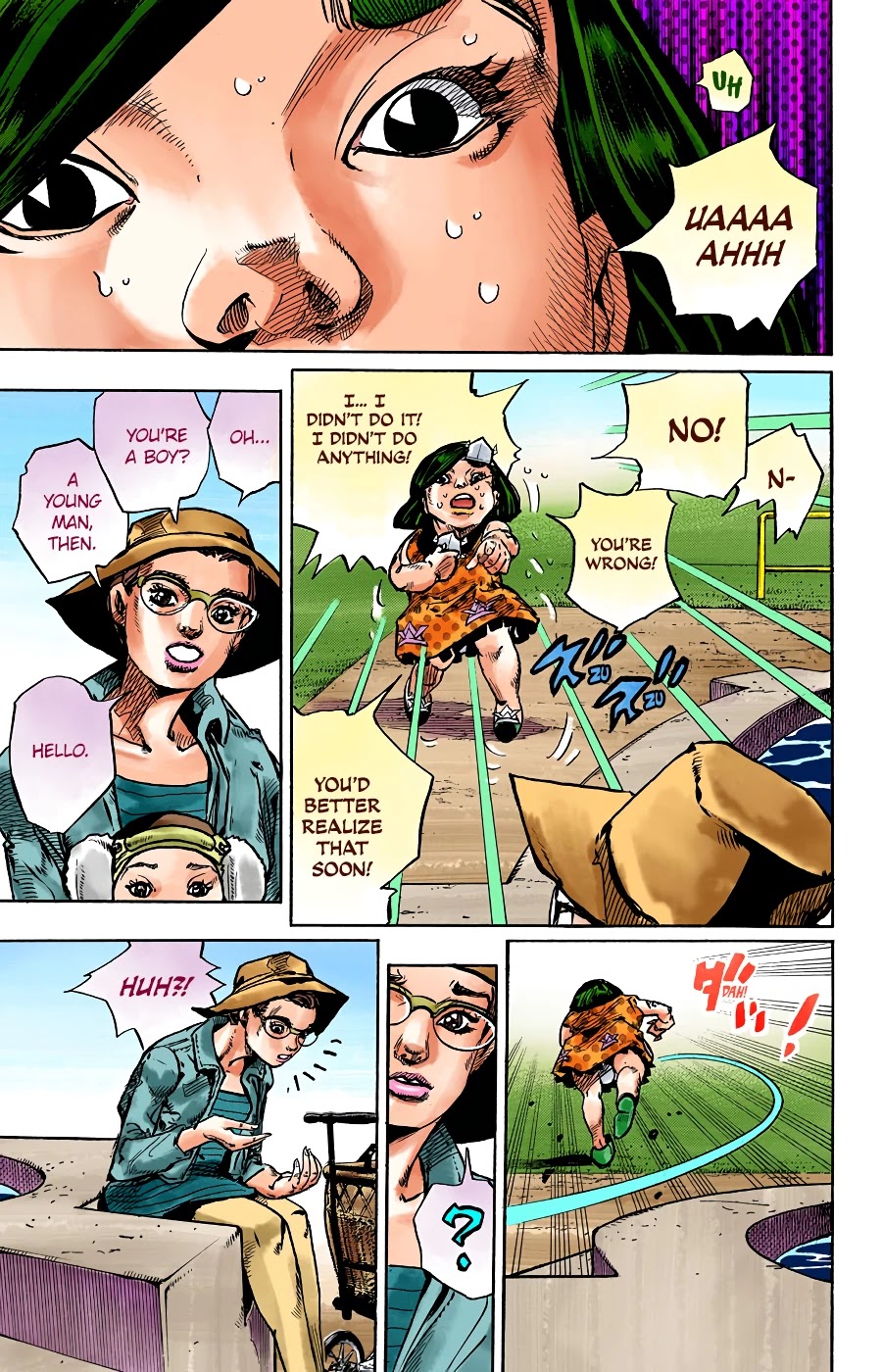 JoJo's Bizarre Adventure Part 8 - JoJolion (Official Colored) Chapter 87 page 13 - Chapter 87: The Wonder of You (The Miracle of Your Love), Part 4