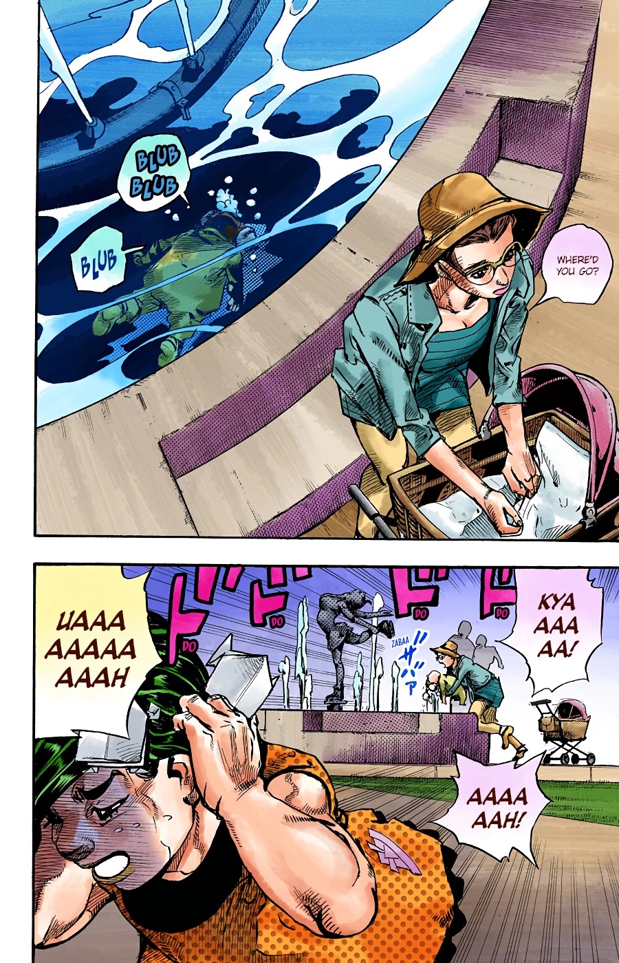 JoJo's Bizarre Adventure Part 8 - JoJolion (Official Colored) Chapter 87 page 14 - Chapter 87: The Wonder of You (The Miracle of Your Love), Part 4