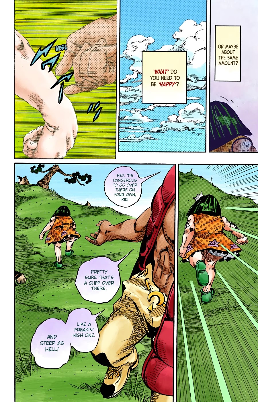 JoJo's Bizarre Adventure Part 8 - JoJolion (Official Colored) Chapter 87 page 18 - Chapter 87: The Wonder of You (The Miracle of Your Love), Part 4