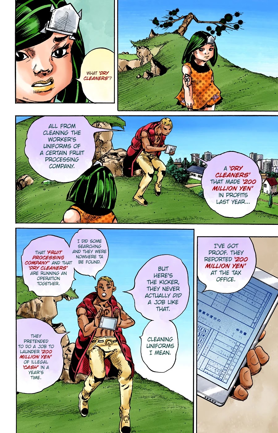 JoJo's Bizarre Adventure Part 8 - JoJolion (Official Colored) Chapter 87 page 20 - Chapter 87: The Wonder of You (The Miracle of Your Love), Part 4