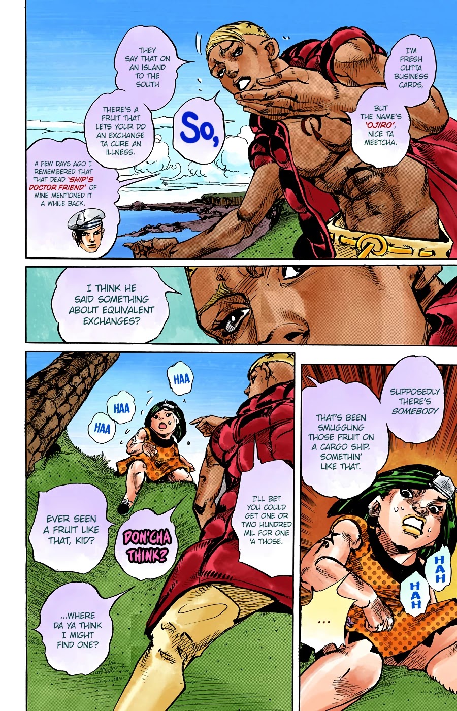 JoJo's Bizarre Adventure Part 8 - JoJolion (Official Colored) Chapter 87 page 23 - Chapter 87: The Wonder of You (The Miracle of Your Love), Part 4
