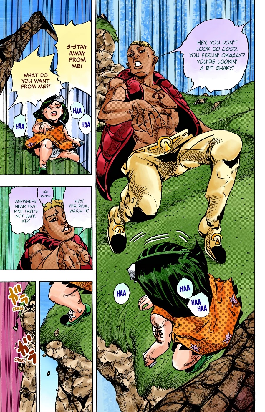 JoJo's Bizarre Adventure Part 8 - JoJolion (Official Colored) Chapter 87 page 24 - Chapter 87: The Wonder of You (The Miracle of Your Love), Part 4