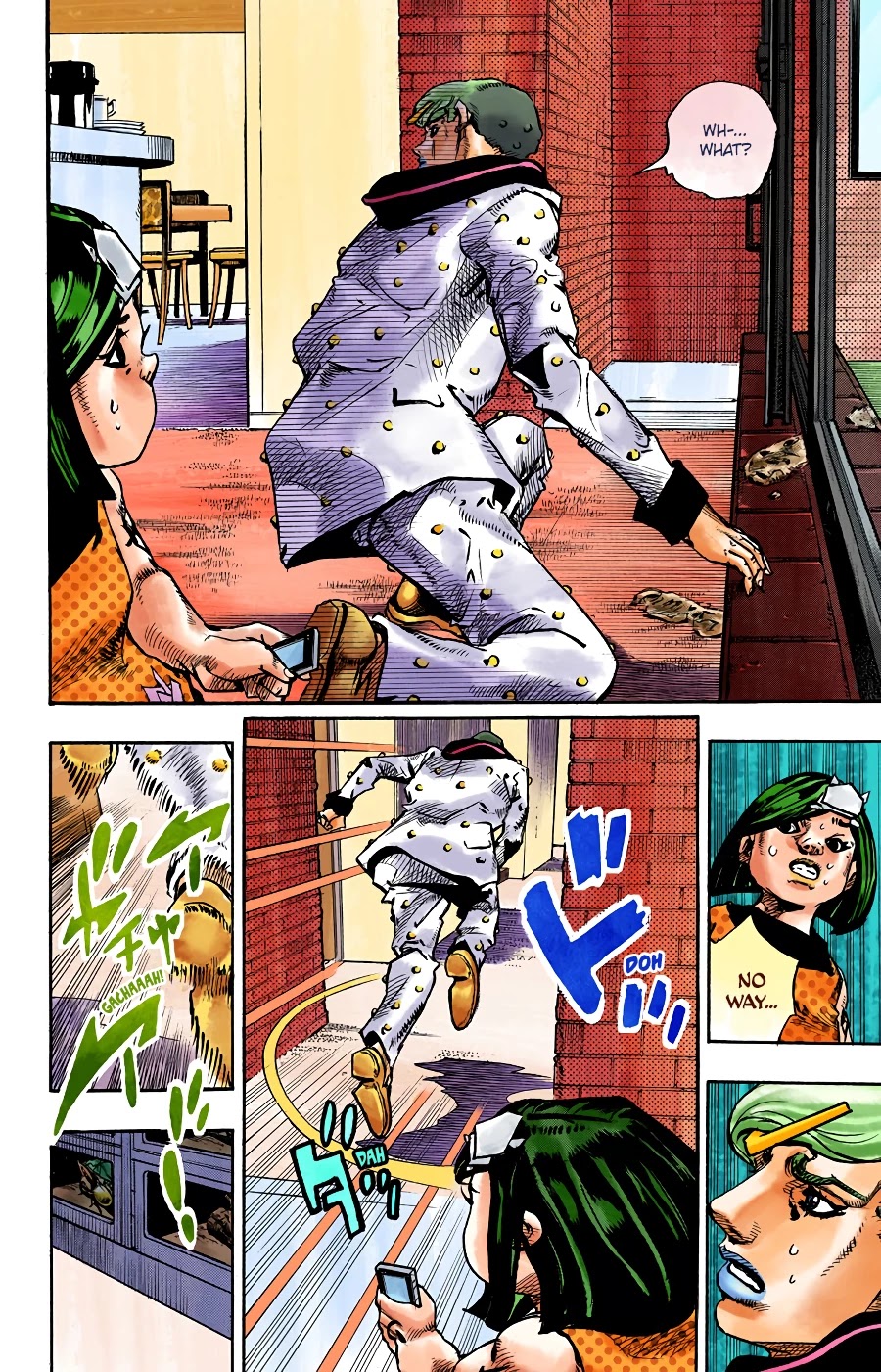 JoJo's Bizarre Adventure Part 8 - JoJolion (Official Colored) Chapter 87 page 33 - Chapter 87: The Wonder of You (The Miracle of Your Love), Part 4