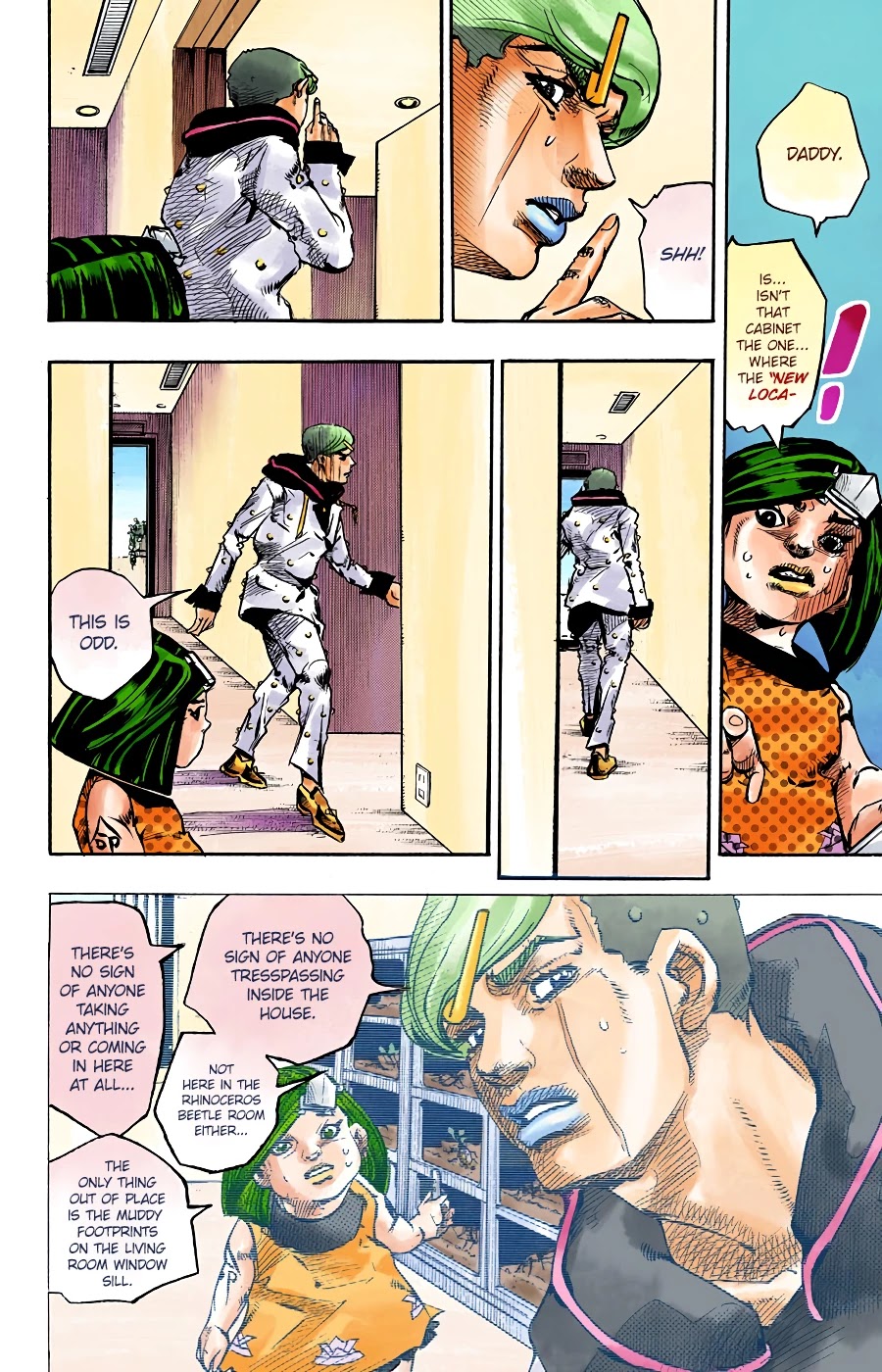JoJo's Bizarre Adventure Part 8 - JoJolion (Official Colored) Chapter 87 page 35 - Chapter 87: The Wonder of You (The Miracle of Your Love), Part 4