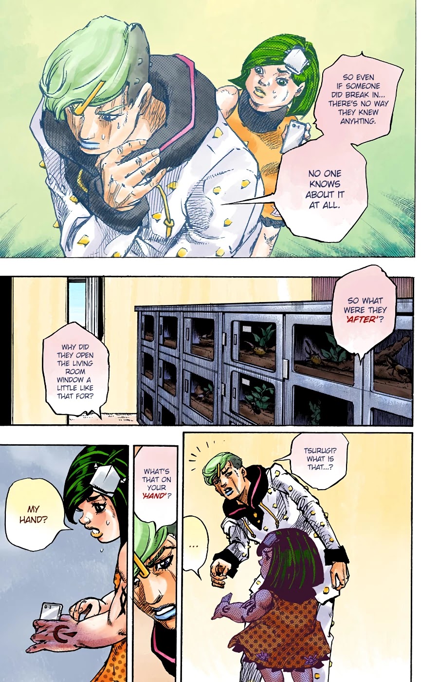 JoJo's Bizarre Adventure Part 8 - JoJolion (Official Colored) Chapter 87 page 36 - Chapter 87: The Wonder of You (The Miracle of Your Love), Part 4