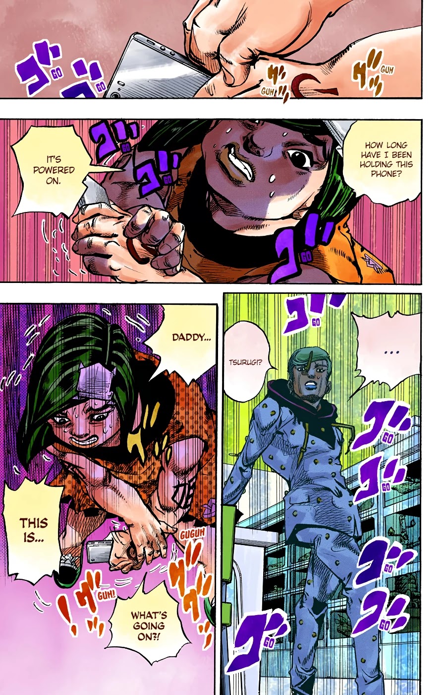 JoJo's Bizarre Adventure Part 8 - JoJolion (Official Colored) Chapter 87 page 38 - Chapter 87: The Wonder of You (The Miracle of Your Love), Part 4