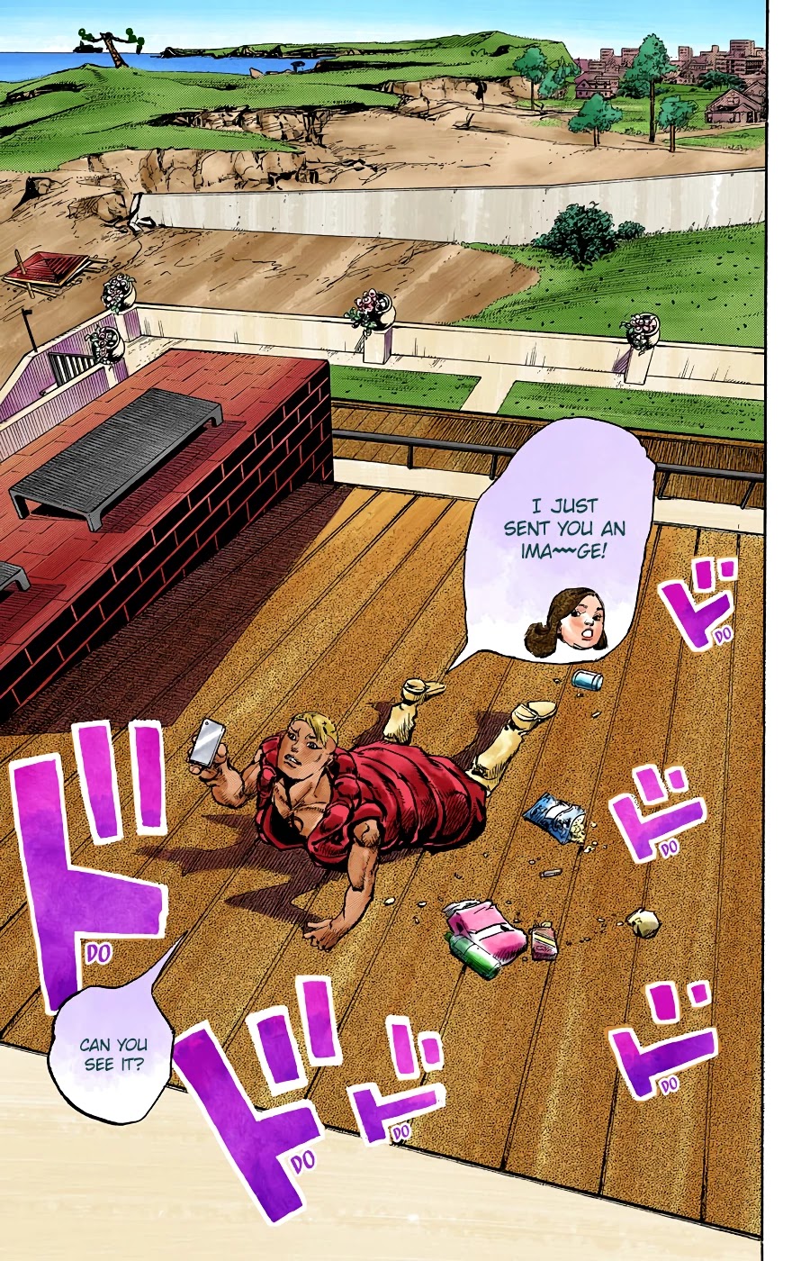 JoJo's Bizarre Adventure Part 8 - JoJolion (Official Colored) Chapter 87 page 40 - Chapter 87: The Wonder of You (The Miracle of Your Love), Part 4