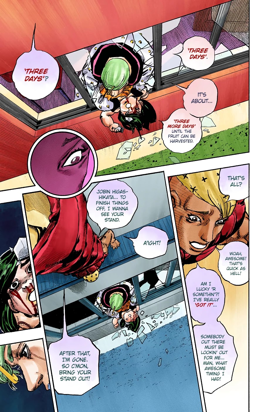 JoJo's Bizarre Adventure Part 8 - JoJolion (Official Colored) Chapter 88 page 10 - Chapter 88: The Wonder of You (The Miracle of Your Love), Part 5