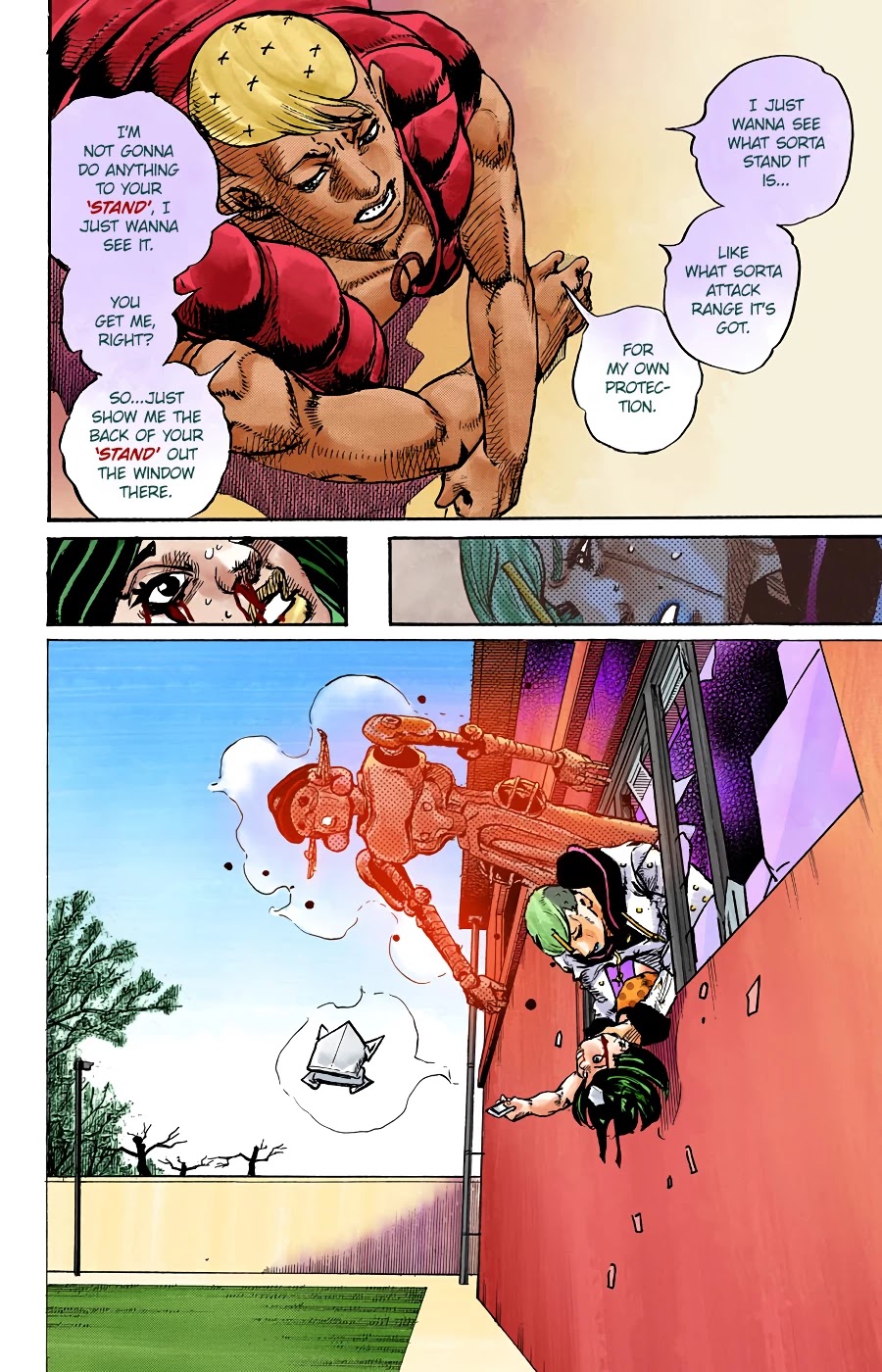 JoJo's Bizarre Adventure Part 8 - JoJolion (Official Colored) Chapter 88 page 11 - Chapter 88: The Wonder of You (The Miracle of Your Love), Part 5