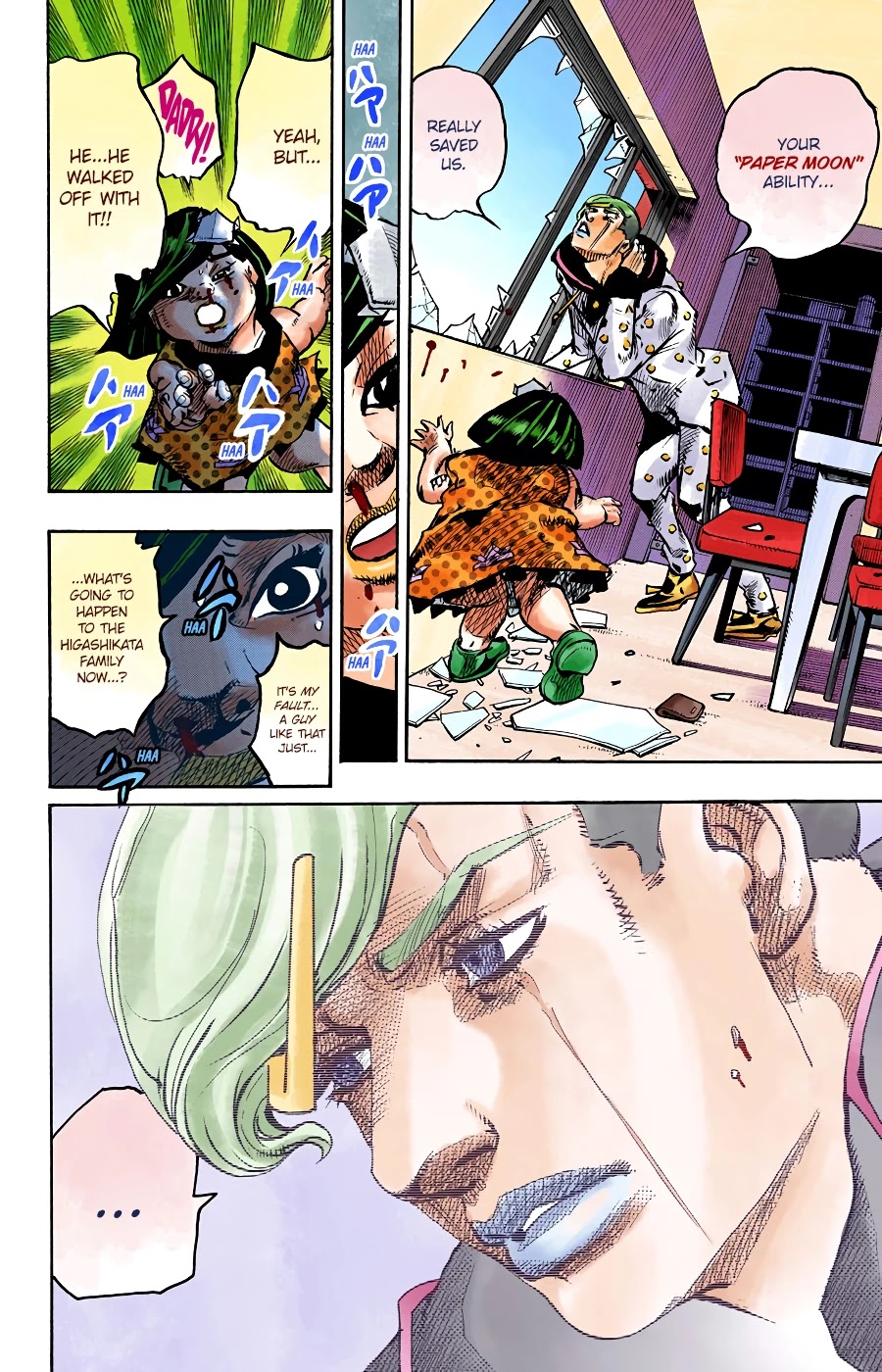 JoJo's Bizarre Adventure Part 8 - JoJolion (Official Colored) Chapter 88 page 28 - Chapter 88: The Wonder of You (The Miracle of Your Love), Part 5