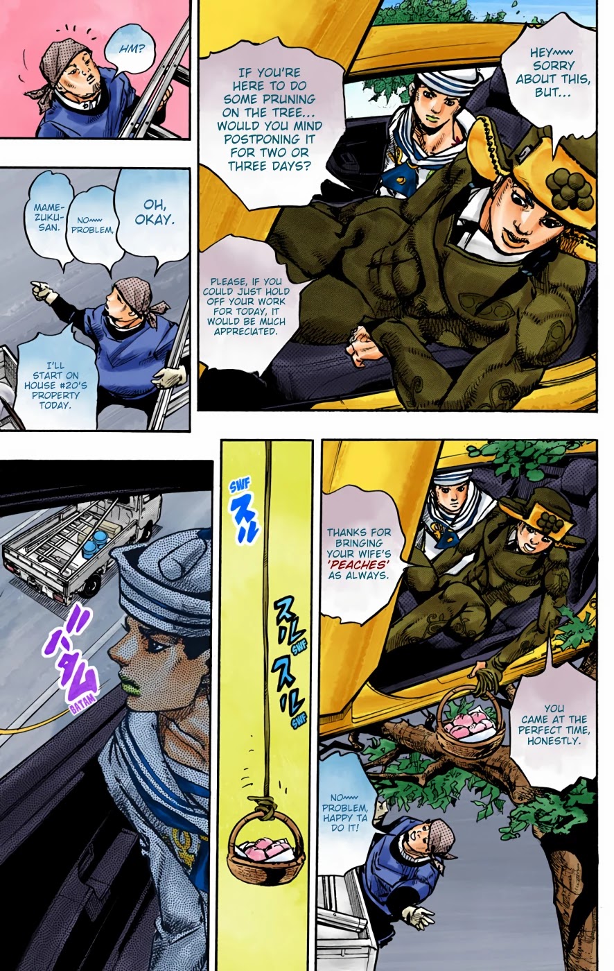 JoJo's Bizarre Adventure Part 8 - JoJolion (Official Colored) Chapter 89 page 10 - Chapter 89: The Wonder of You (The Miracle of Your Love), Part 6