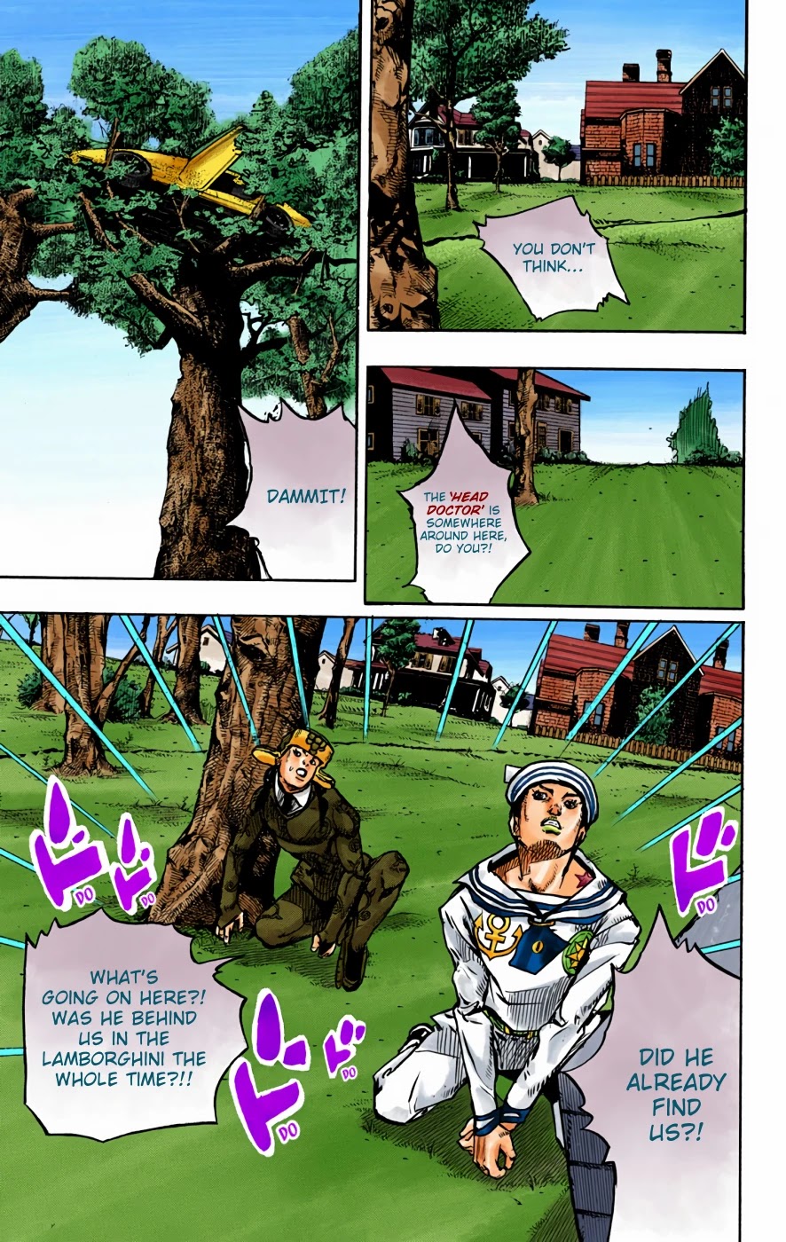 JoJo's Bizarre Adventure Part 8 - JoJolion (Official Colored) Chapter 89 page 17 - Chapter 89: The Wonder of You (The Miracle of Your Love), Part 6
