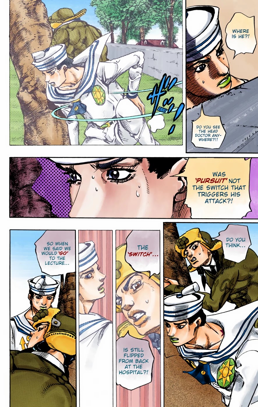JoJo's Bizarre Adventure Part 8 - JoJolion (Official Colored) Chapter 89 page 18 - Chapter 89: The Wonder of You (The Miracle of Your Love), Part 6