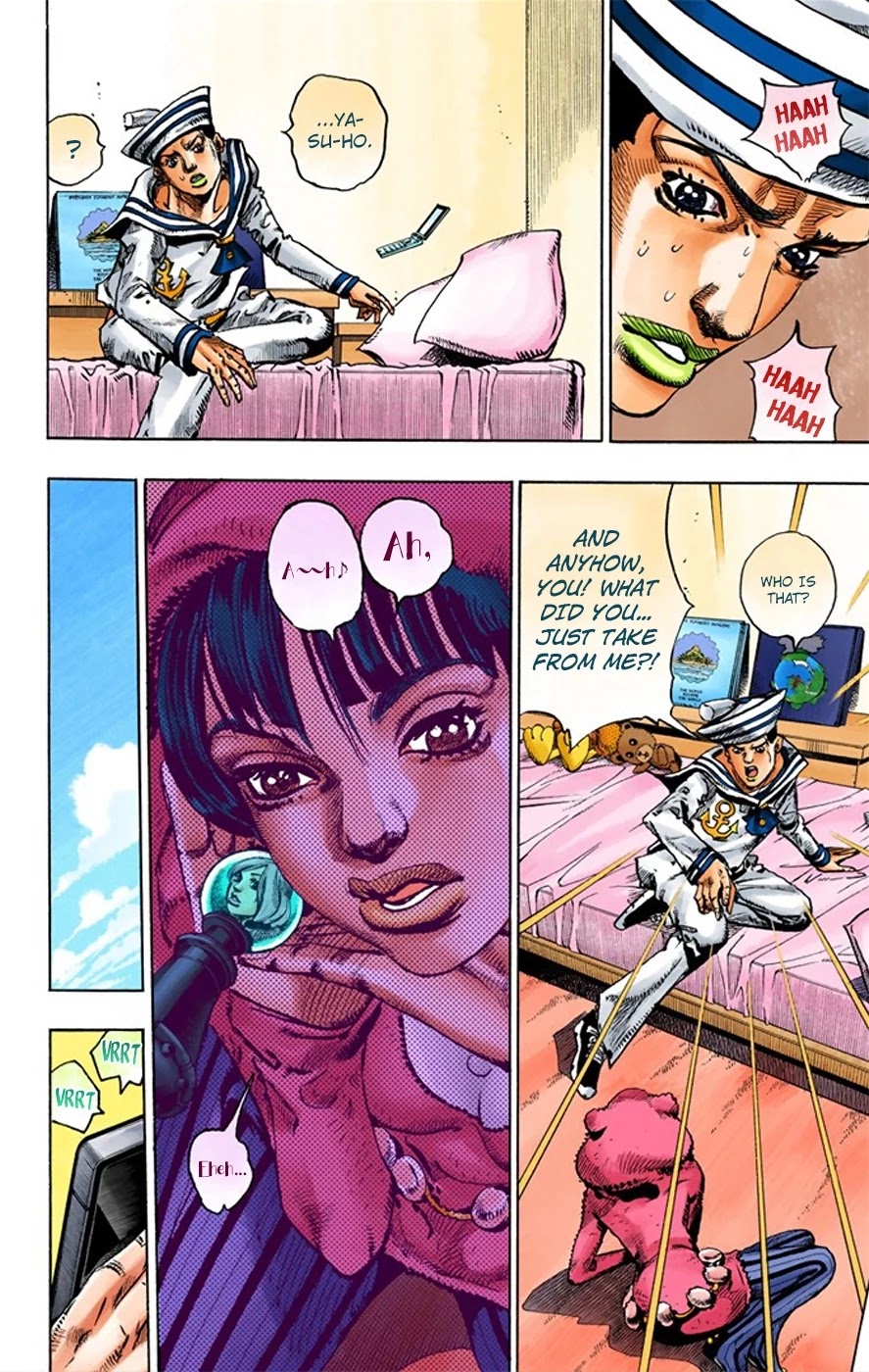 JoJo's Bizarre Adventure Part 8 - JoJolion (Official Colored) Chapter 9 page 10 - Chapter 9: California King Bed Part 2