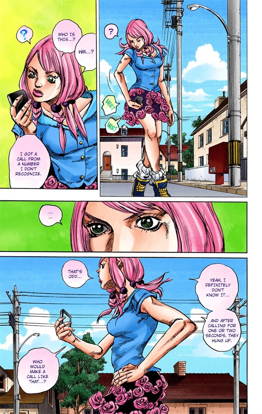 JoJo's Bizarre Adventure Part 8 - JoJolion (Official Colored) Chapter 9 page 11 - Chapter 9: California King Bed Part 2