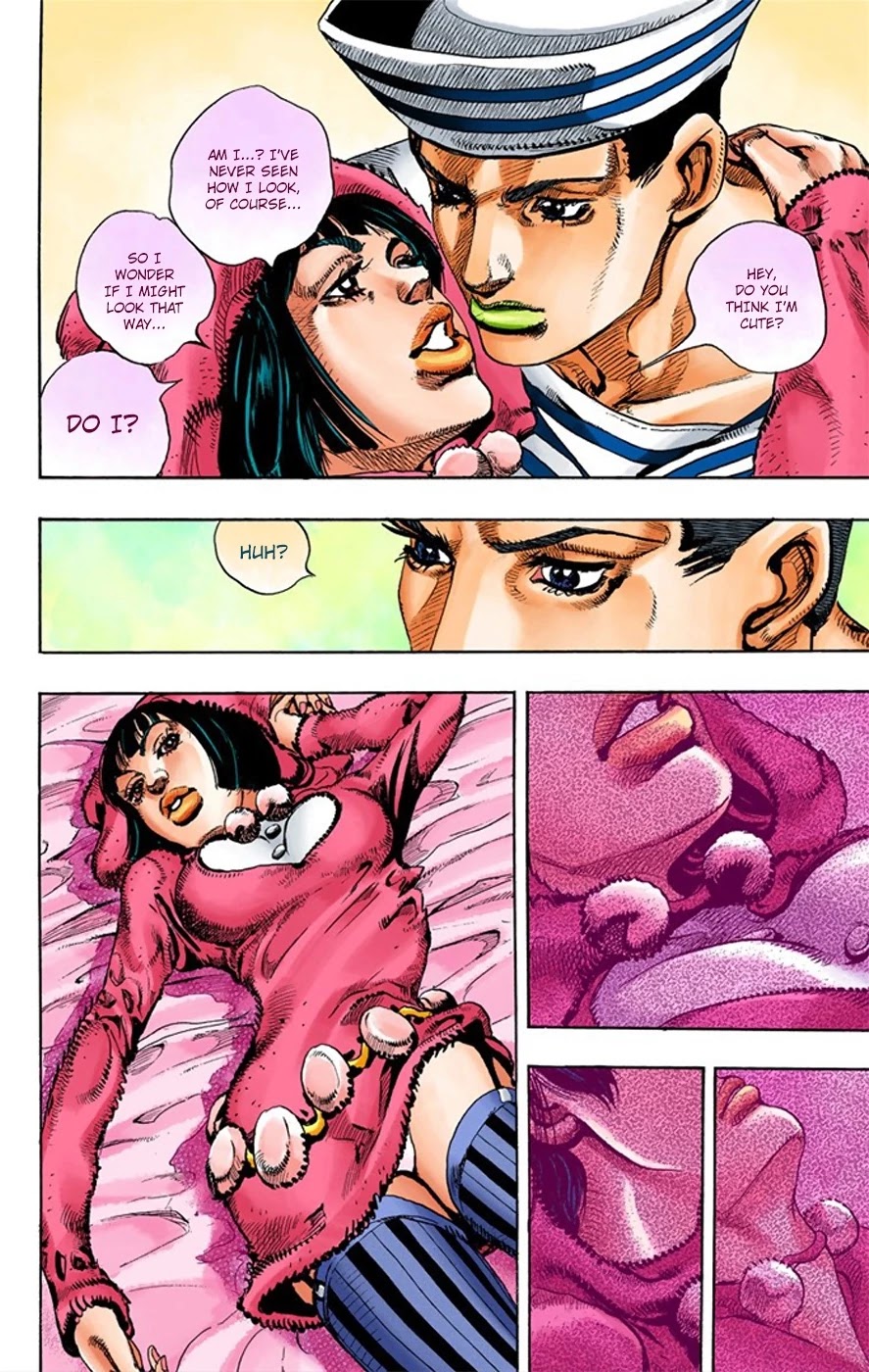 JoJo's Bizarre Adventure Part 8 - JoJolion (Official Colored) Chapter 9 page 16 - Chapter 9: California King Bed Part 2