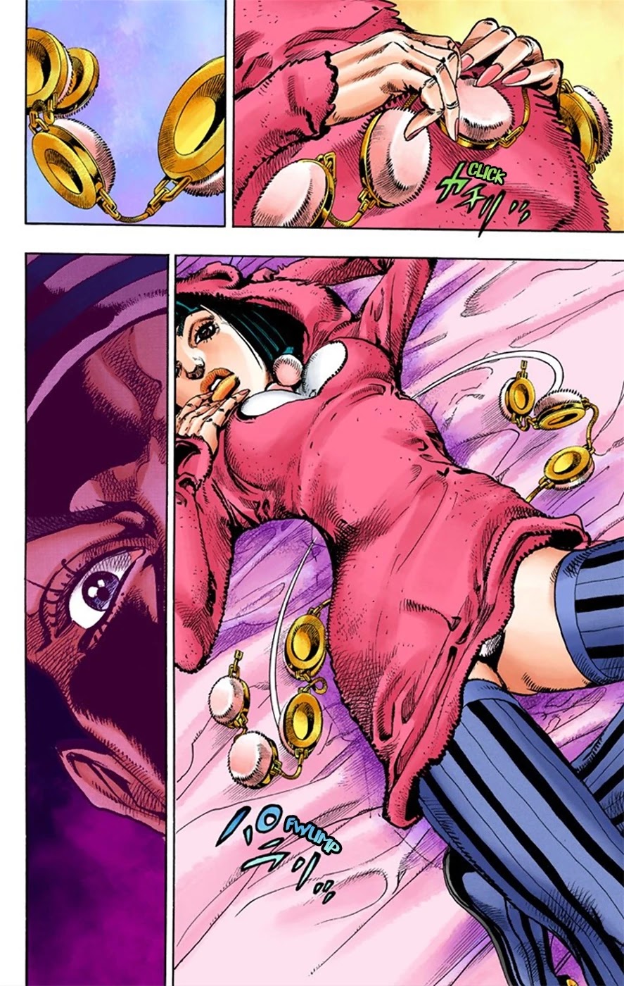 JoJo's Bizarre Adventure Part 8 - JoJolion (Official Colored) Chapter 9 page 18 - Chapter 9: California King Bed Part 2
