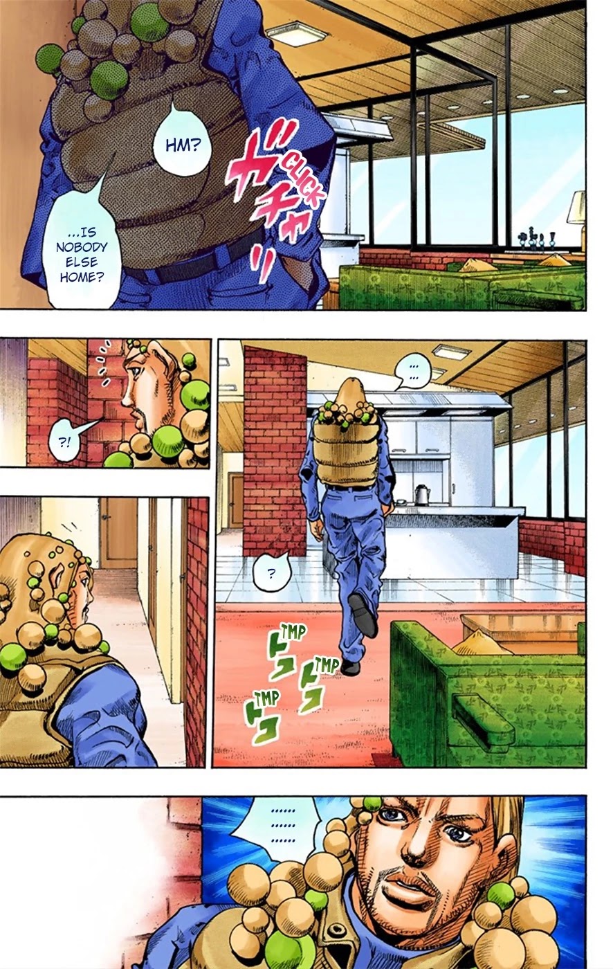 JoJo's Bizarre Adventure Part 8 - JoJolion (Official Colored) Chapter 9 page 19 - Chapter 9: California King Bed Part 2
