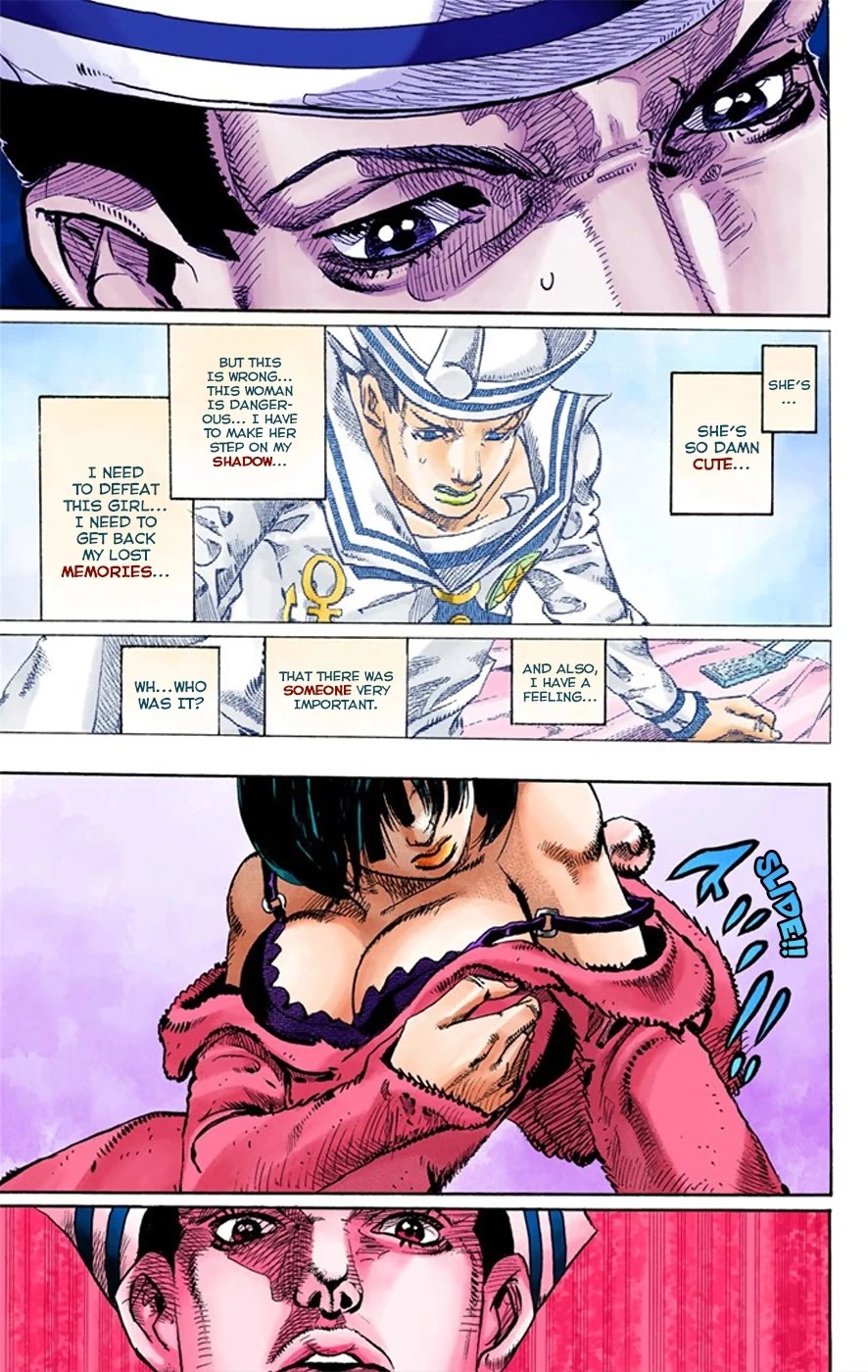 JoJo's Bizarre Adventure Part 8 - JoJolion (Official Colored) Chapter 9 page 25 - Chapter 9: California King Bed Part 2
