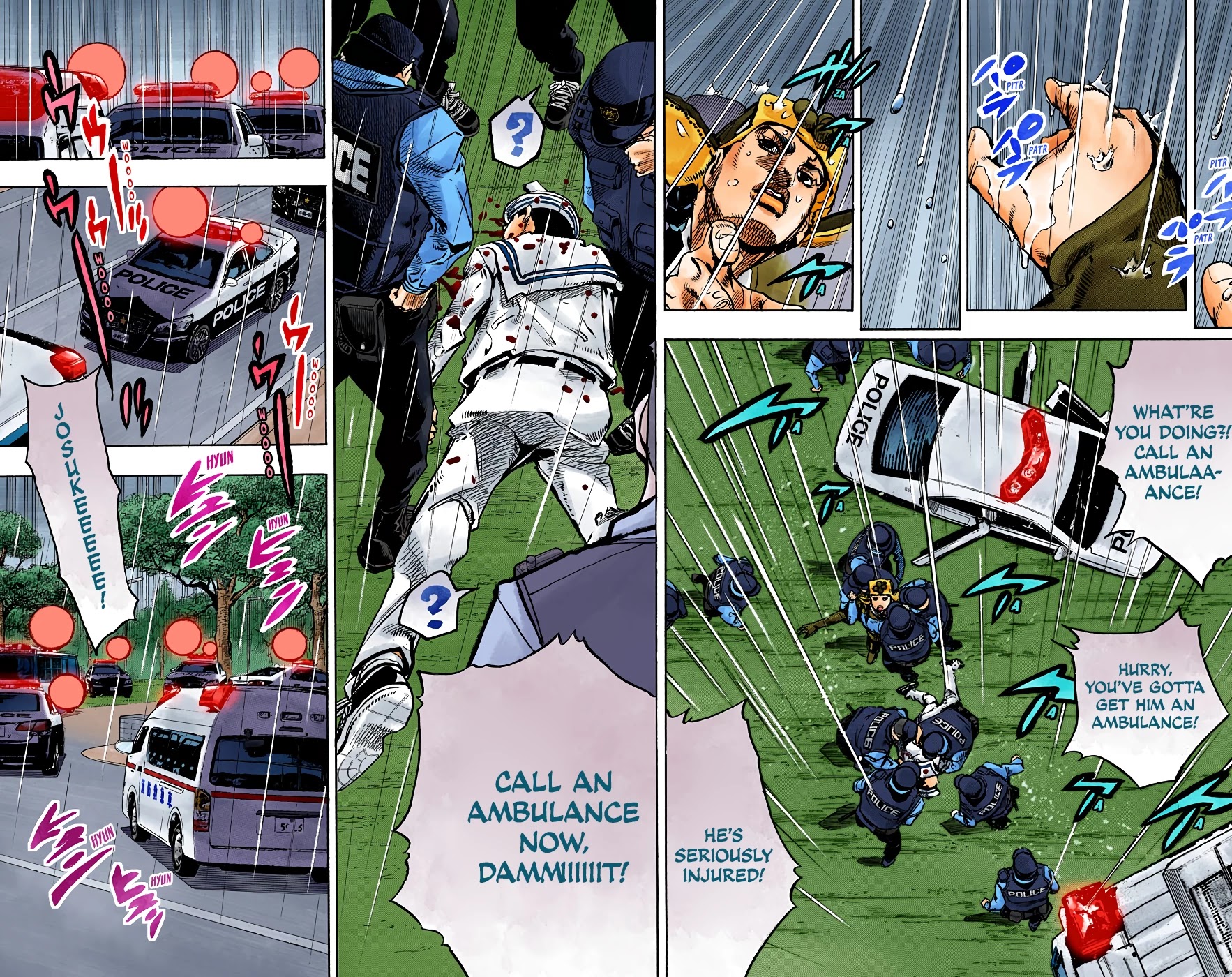 JoJo's Bizarre Adventure Part 8 - JoJolion (Official Colored) Chapter 90 page 15 - Chapter 90: The Wonder of You (The Miracle of Your Love), Part 7