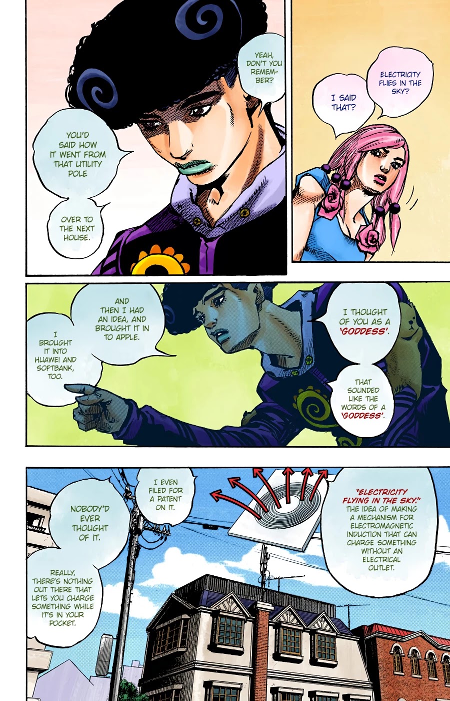 JoJo's Bizarre Adventure Part 8 - JoJolion (Official Colored) Chapter 90 page 20 - Chapter 90: The Wonder of You (The Miracle of Your Love), Part 7