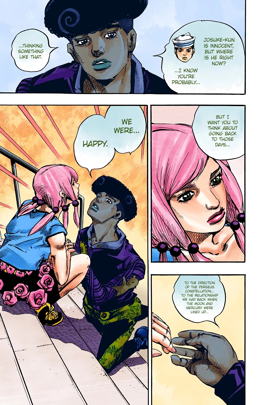 JoJo's Bizarre Adventure Part 8 - JoJolion (Official Colored) Chapter 90 page 23 - Chapter 90: The Wonder of You (The Miracle of Your Love), Part 7