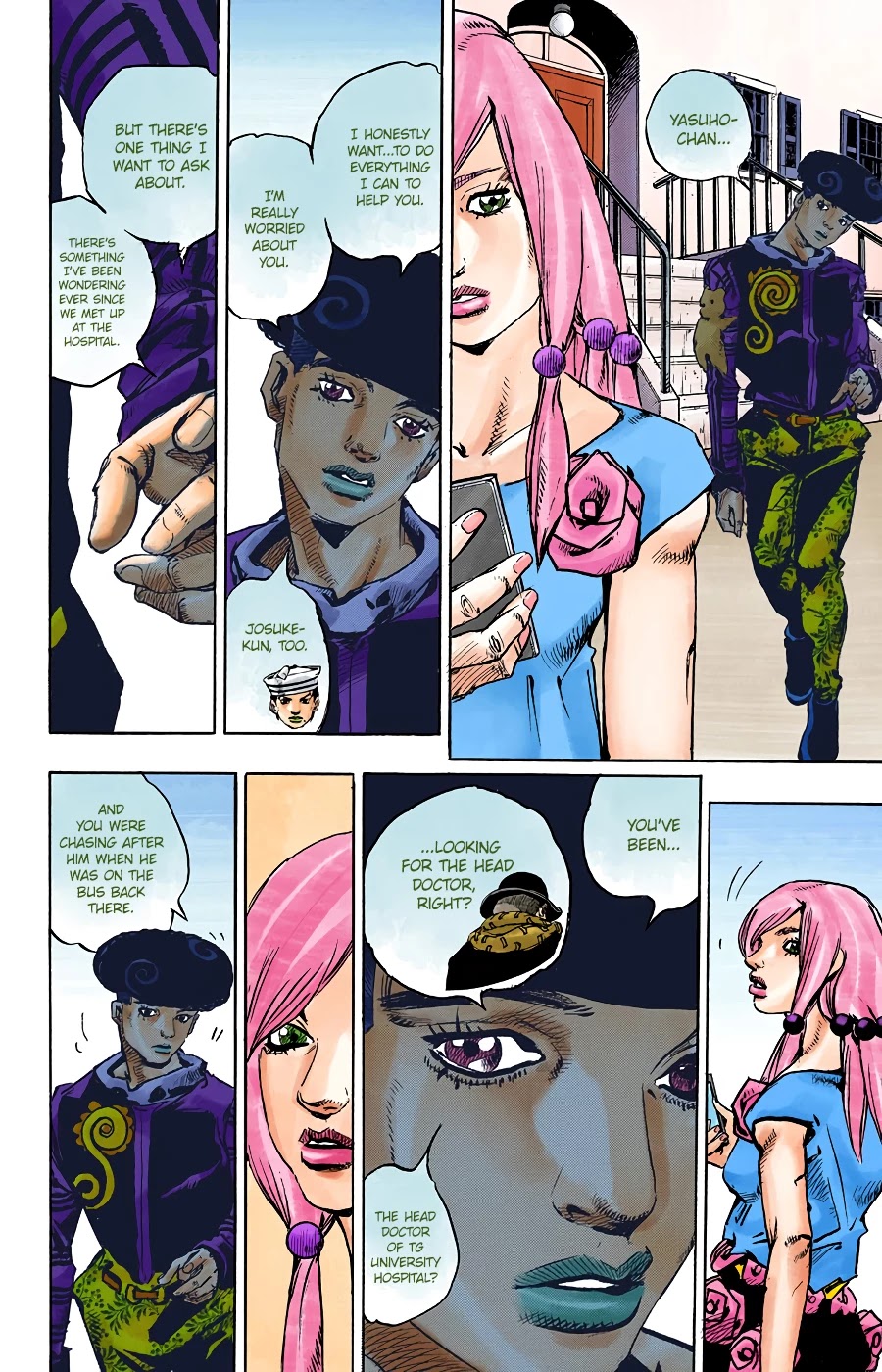 JoJo's Bizarre Adventure Part 8 - JoJolion (Official Colored) Chapter 90 page 28 - Chapter 90: The Wonder of You (The Miracle of Your Love), Part 7