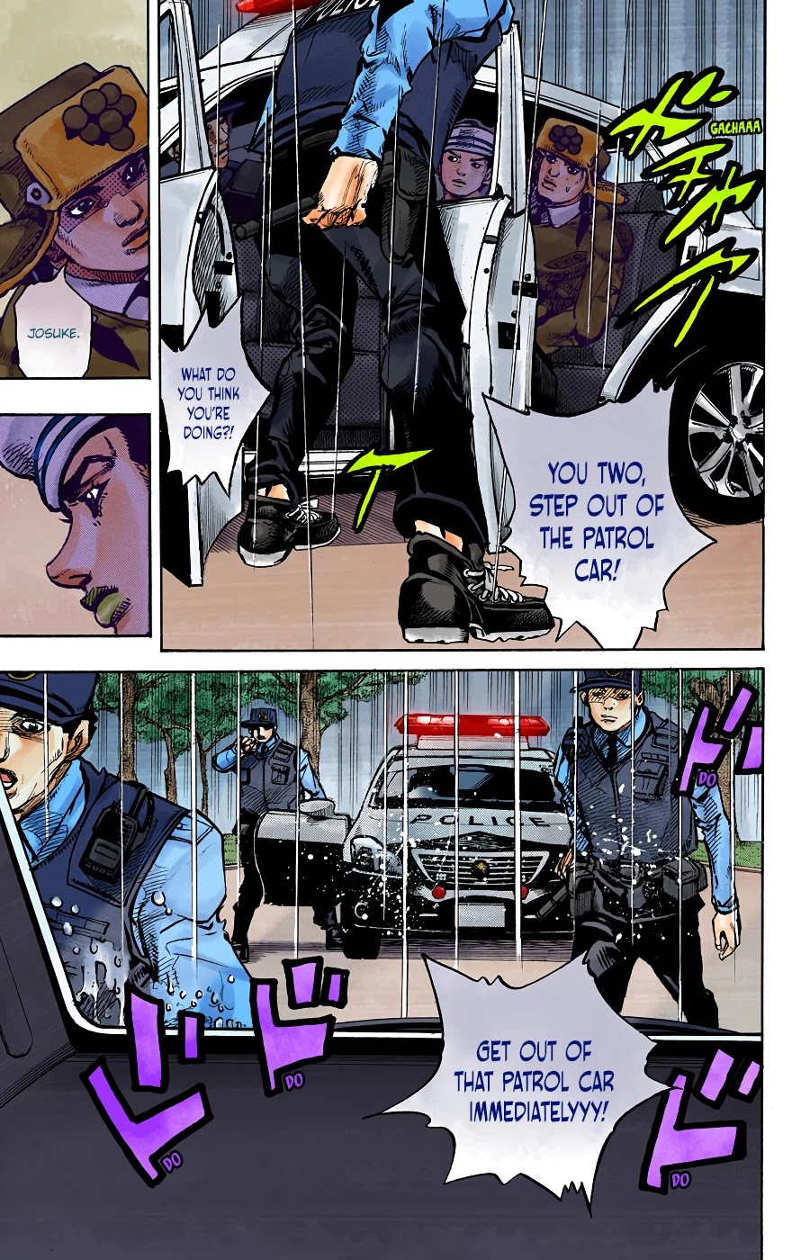 JoJo's Bizarre Adventure Part 8 - JoJolion (Official Colored) Chapter 90 page 4 - Chapter 90: The Wonder of You (The Miracle of Your Love), Part 7