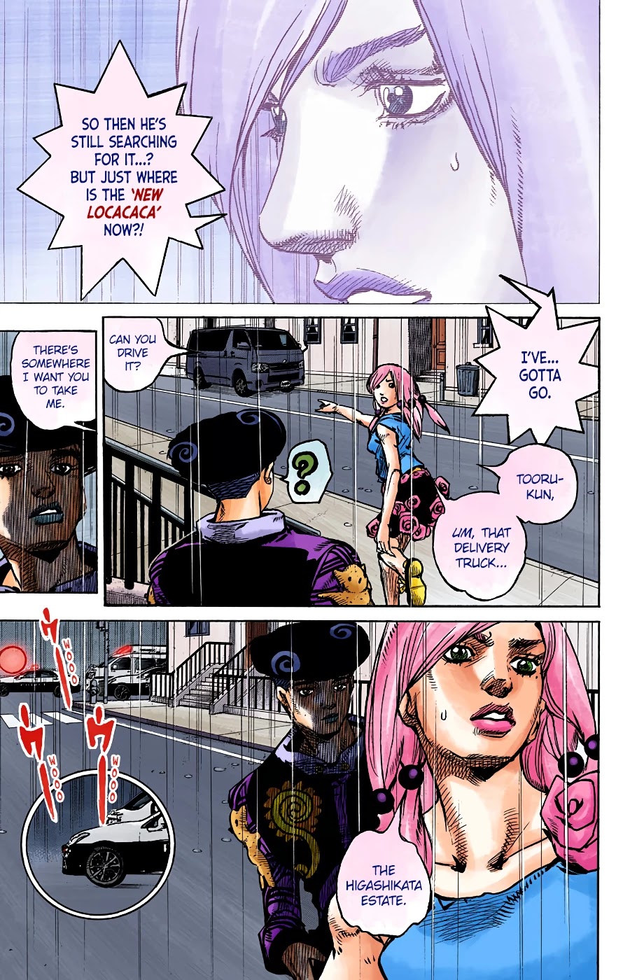 JoJo's Bizarre Adventure Part 8 - JoJolion (Official Colored) Chapter 91 page 12 - Chapter 91: The Wonder of You (The Miracle of Your Love), Part 8