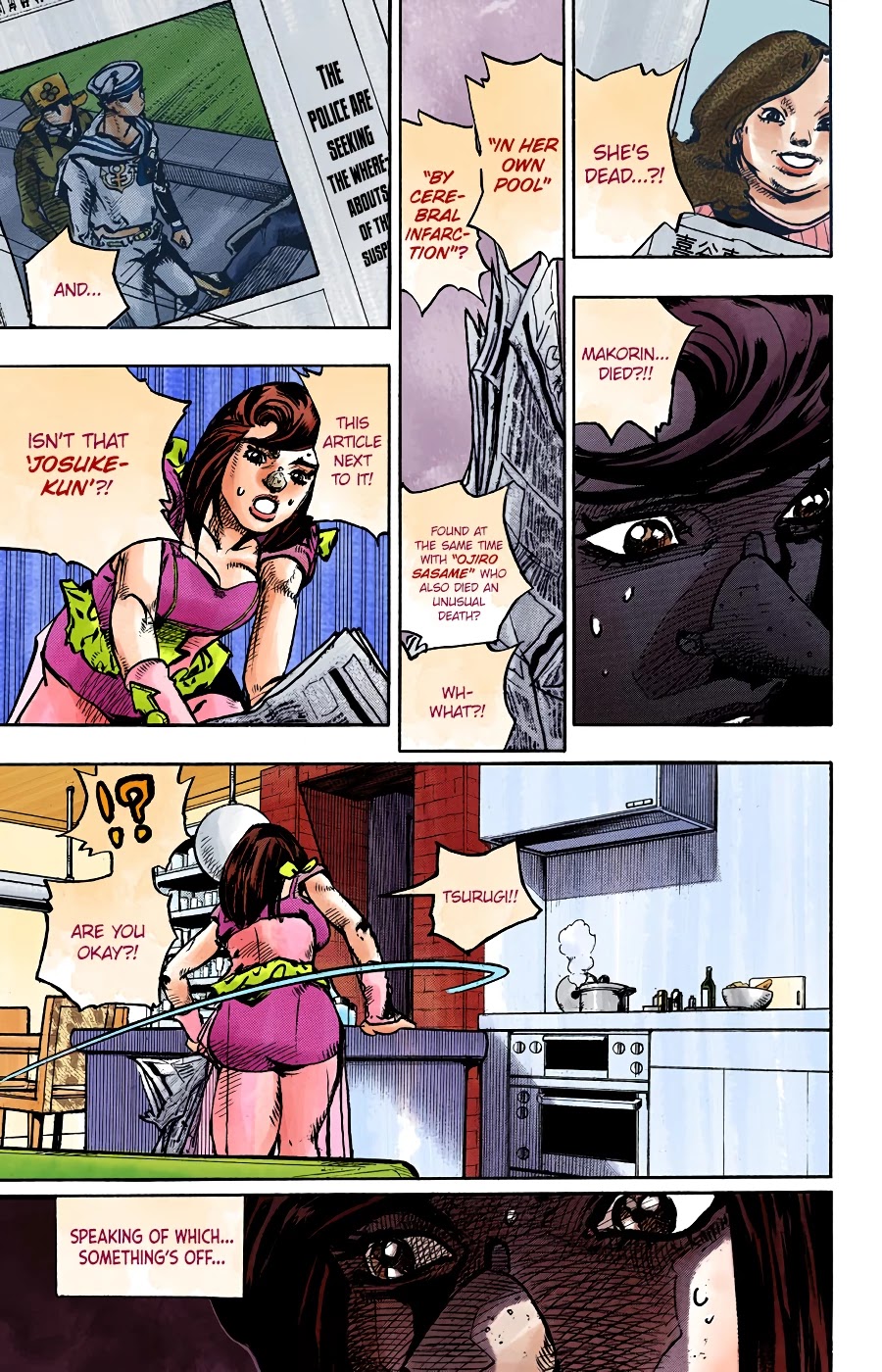 JoJo's Bizarre Adventure Part 8 - JoJolion (Official Colored) Chapter 91 page 16 - Chapter 91: The Wonder of You (The Miracle of Your Love), Part 8