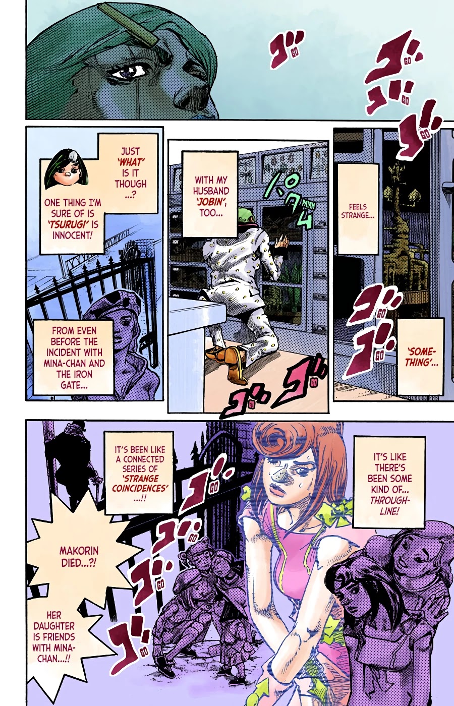 JoJo's Bizarre Adventure Part 8 - JoJolion (Official Colored) Chapter 91 page 17 - Chapter 91: The Wonder of You (The Miracle of Your Love), Part 8