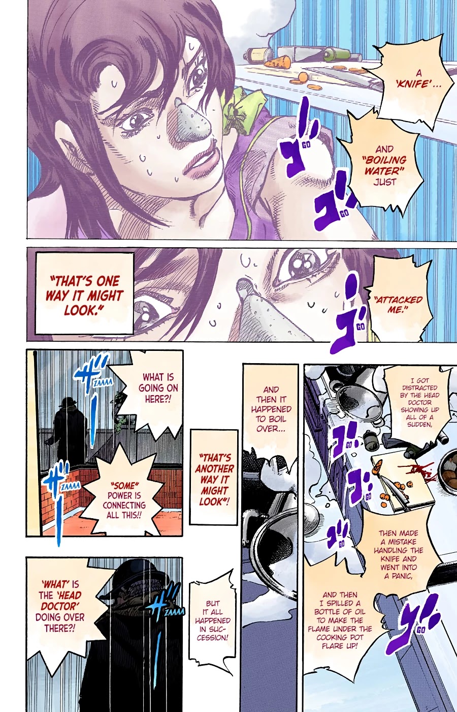 JoJo's Bizarre Adventure Part 8 - JoJolion (Official Colored) Chapter 91 page 27 - Chapter 91: The Wonder of You (The Miracle of Your Love), Part 8