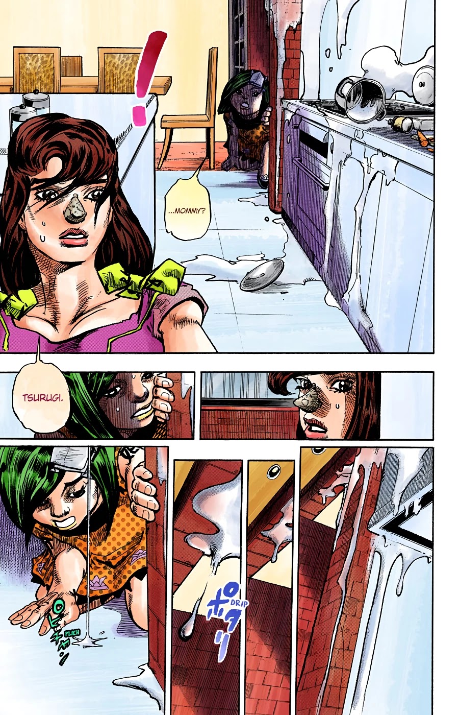 JoJo's Bizarre Adventure Part 8 - JoJolion (Official Colored) Chapter 91 page 28 - Chapter 91: The Wonder of You (The Miracle of Your Love), Part 8