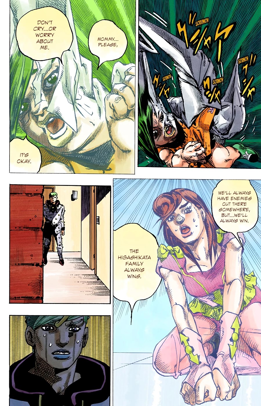 JoJo's Bizarre Adventure Part 8 - JoJolion (Official Colored) Chapter 91 page 34 - Chapter 91: The Wonder of You (The Miracle of Your Love), Part 8