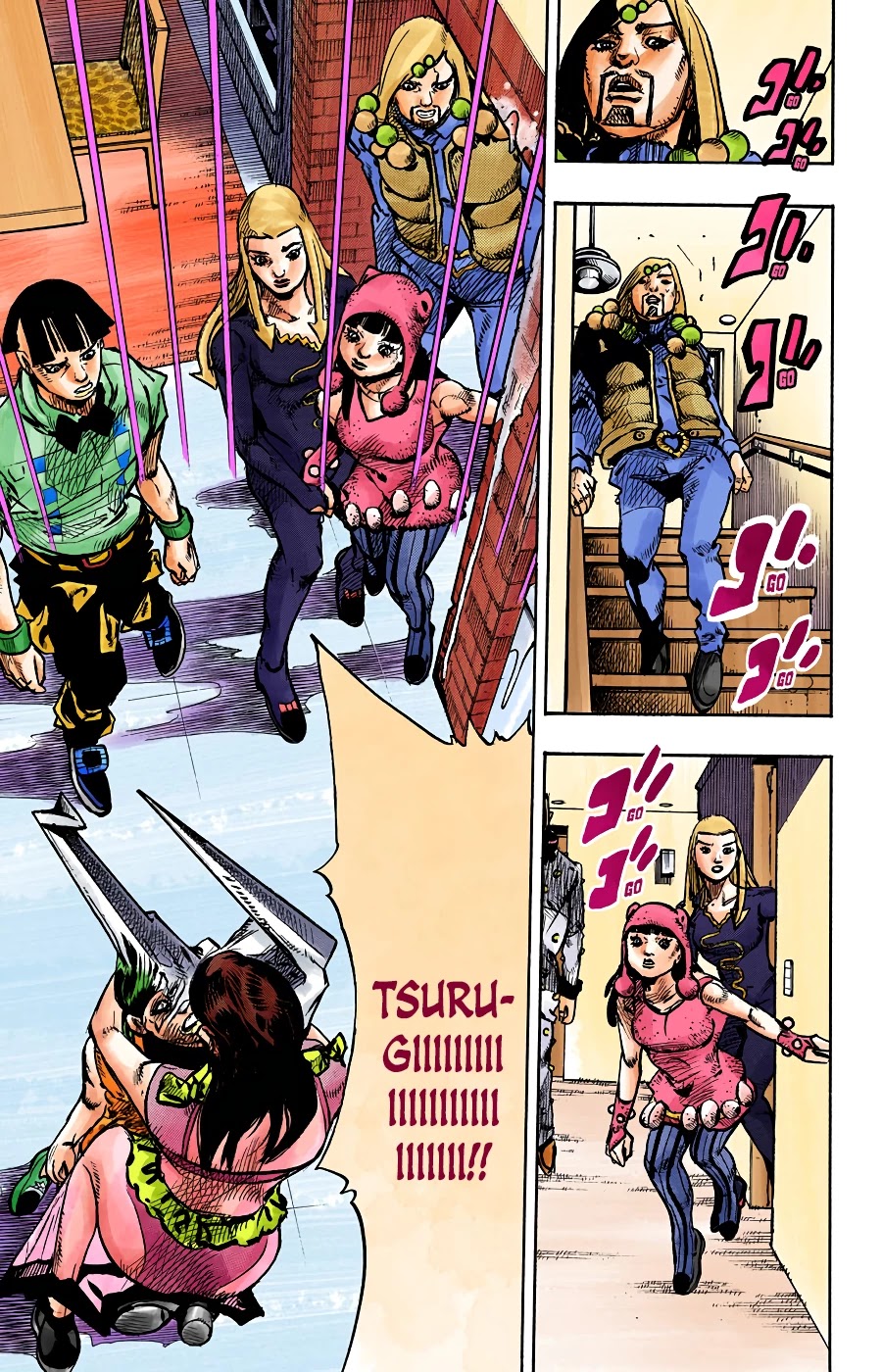 JoJo's Bizarre Adventure Part 8 - JoJolion (Official Colored) Chapter 91 page 35 - Chapter 91: The Wonder of You (The Miracle of Your Love), Part 8